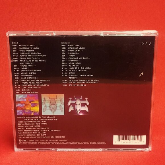 Jefferson Airplane Jefferson on Starship Starship Hits 2 Discs CD Signed 1998 - Picture 2 of 10